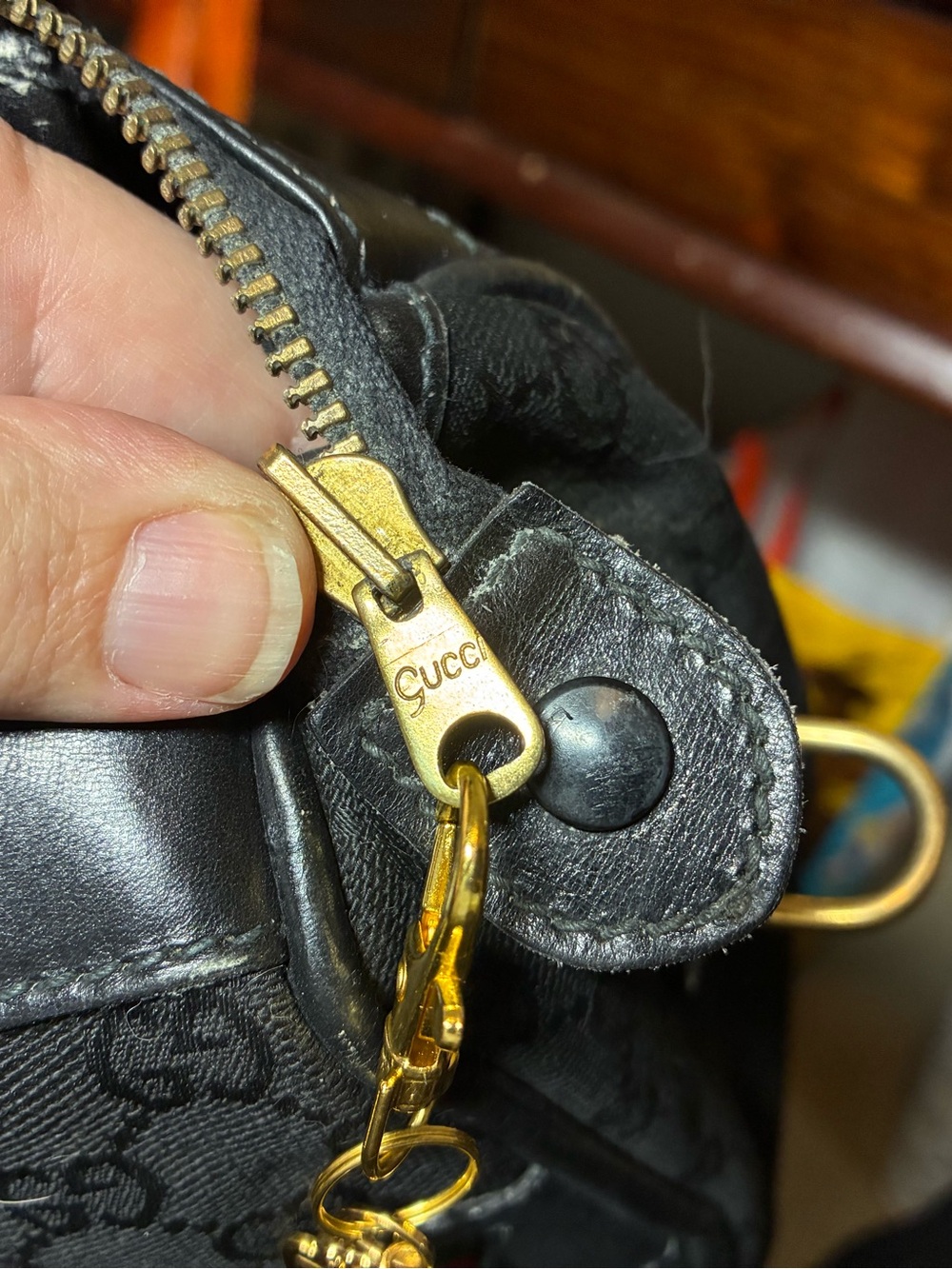 Gucci Vintage Sherry line Tote - Picture 14 of 14